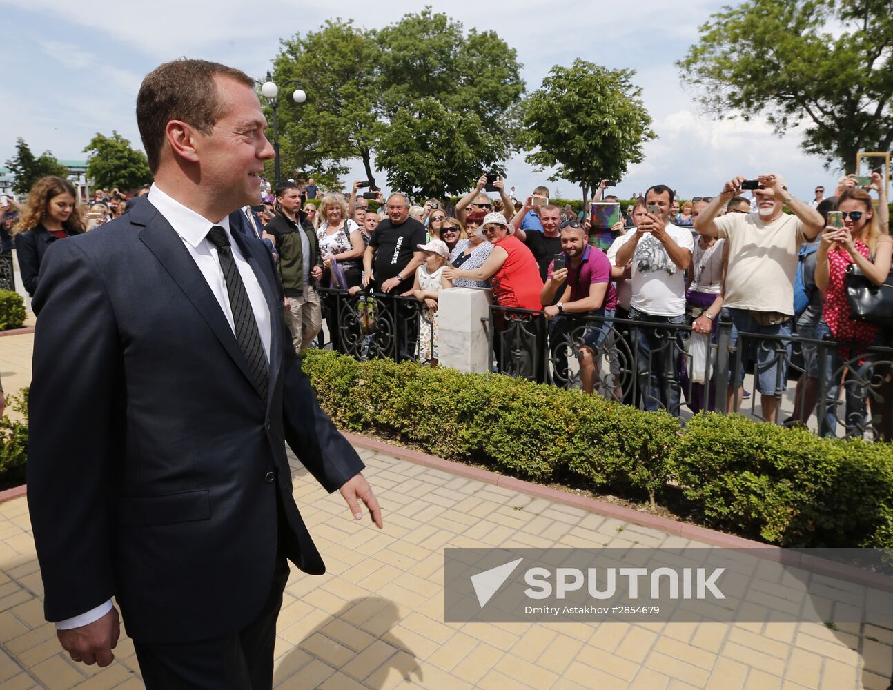 Prime Minister Dmitry Medvedev visits Crimean Federal District. Day Two.