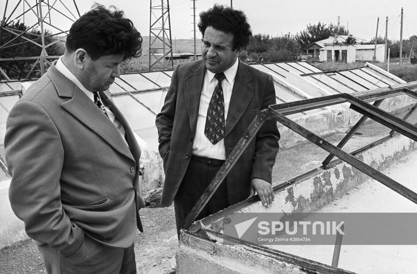 Scientists Redzhep Bairamov and Giyaz Umarov
