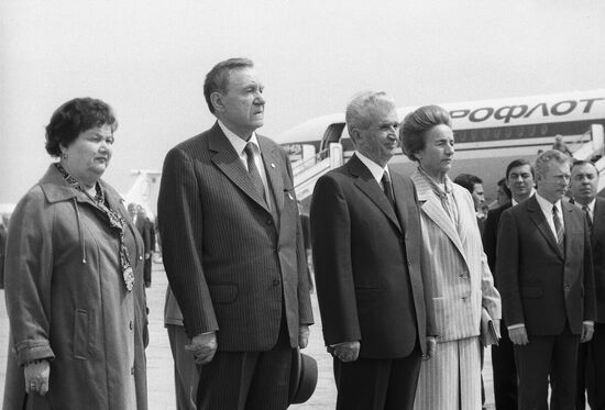 Andrei Gromyko visits Romania