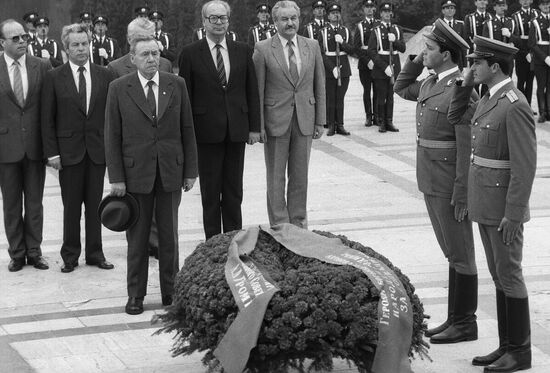 Andrei Gromyko visits Romania