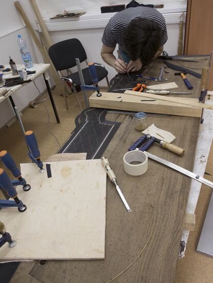 Furniture and interior wooden items restoration workshop at Grabar Center