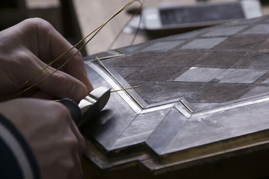Furniture and interior wooden items restoration workshop at Grabar Center