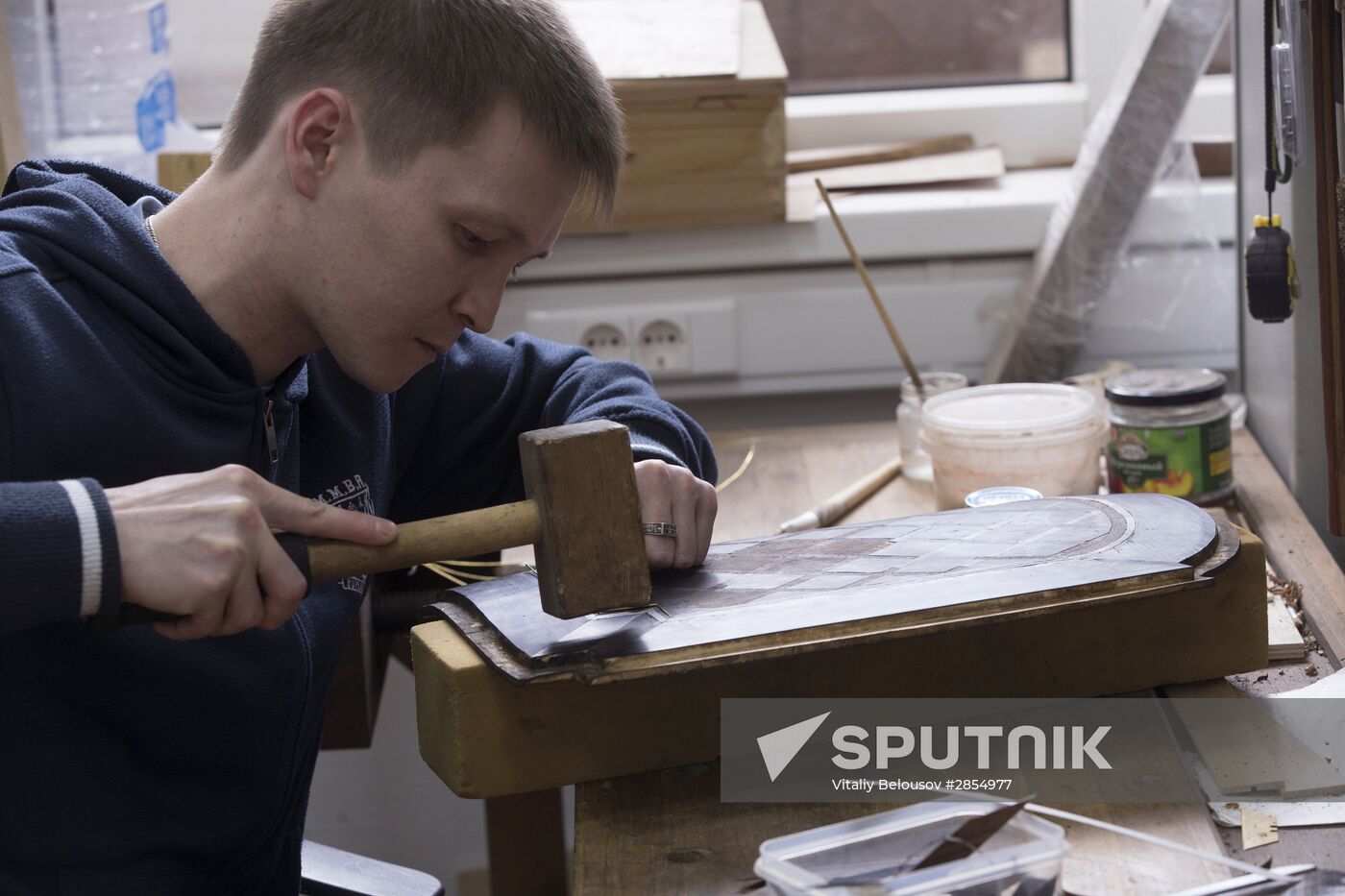 Furniture and interior wooden items restoration workshop at Grabar Center