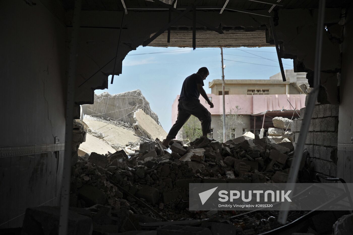 Bashir village in Kirkuk, Iraq liberated from ISIS militants