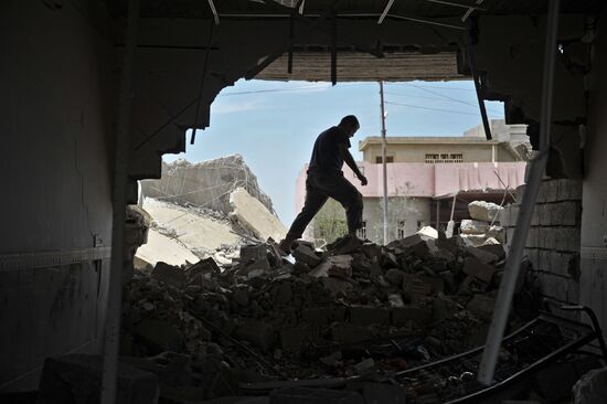 Bashir village in Kirkuk, Iraq liberated from ISIS militants