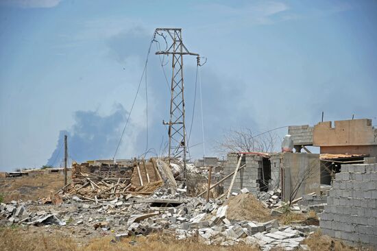 Bashir village in Kirkuk, Iraq liberated from ISIS militants