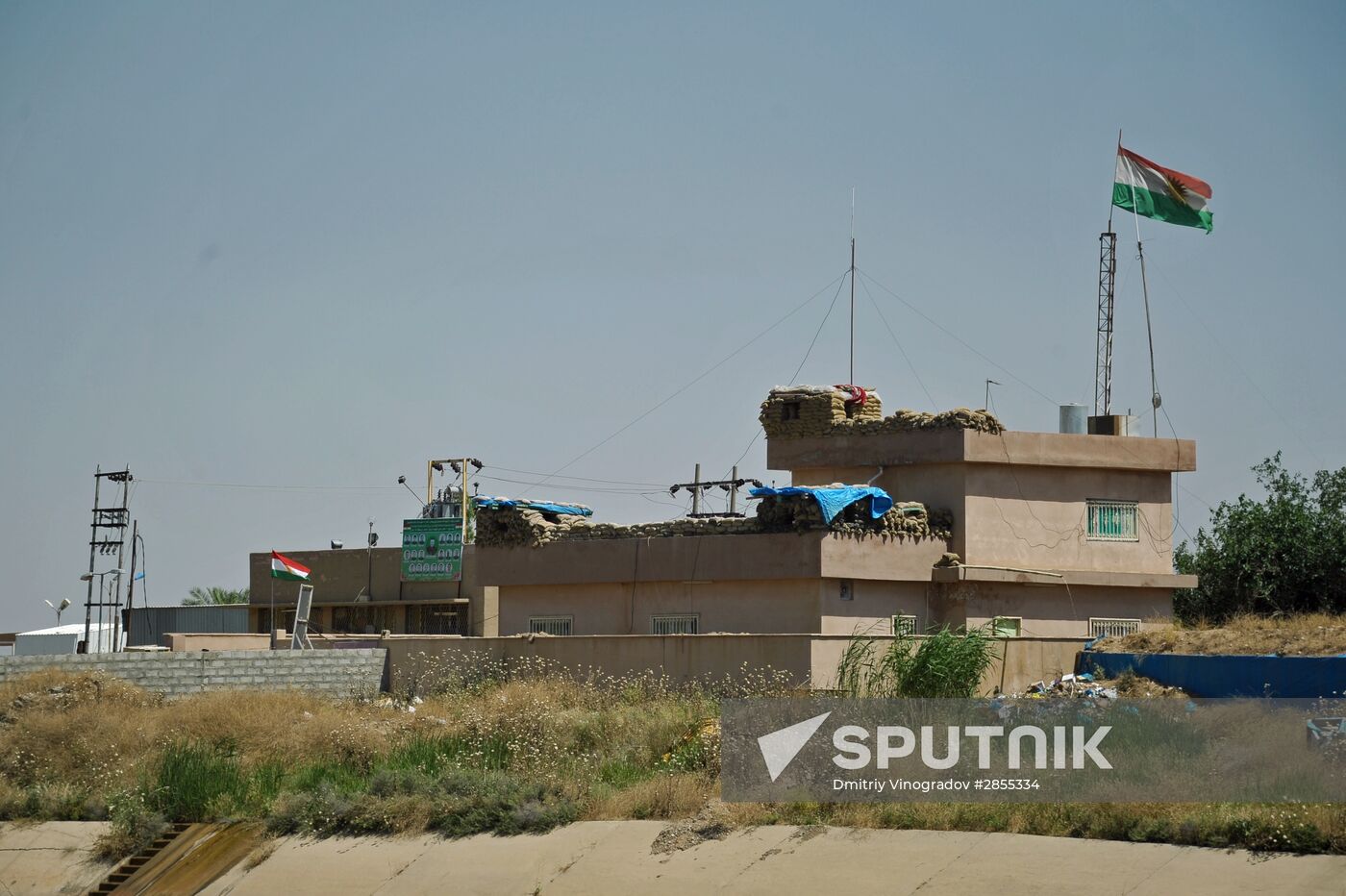 Bashir village in Kirkuk, Iraq liberated from ISIS militants