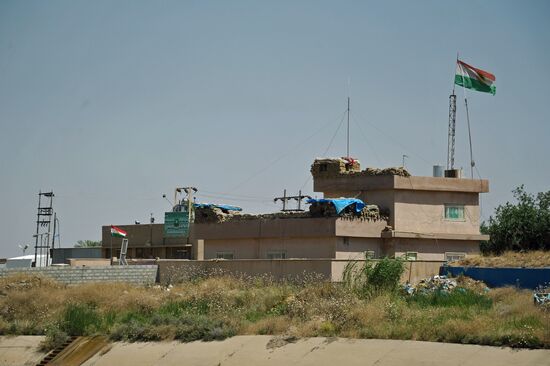 Bashir village in Kirkuk, Iraq liberated from ISIS militants