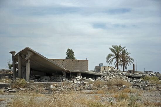 Bashir village in Kirkuk, Iraq liberated from ISIS militants