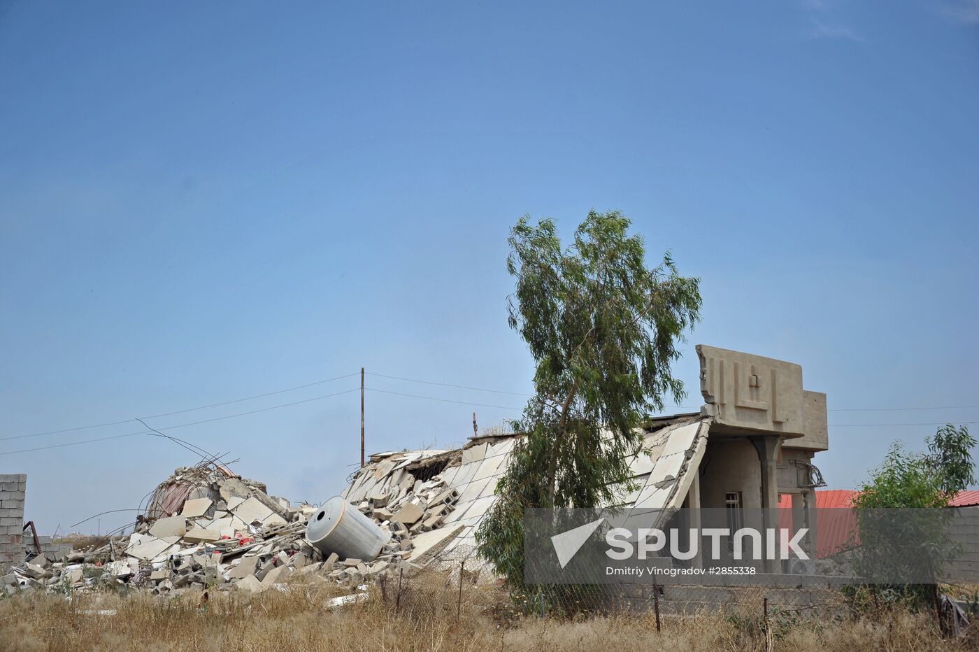 Bashir village in Kirkuk, Iraq liberated from ISIS militants