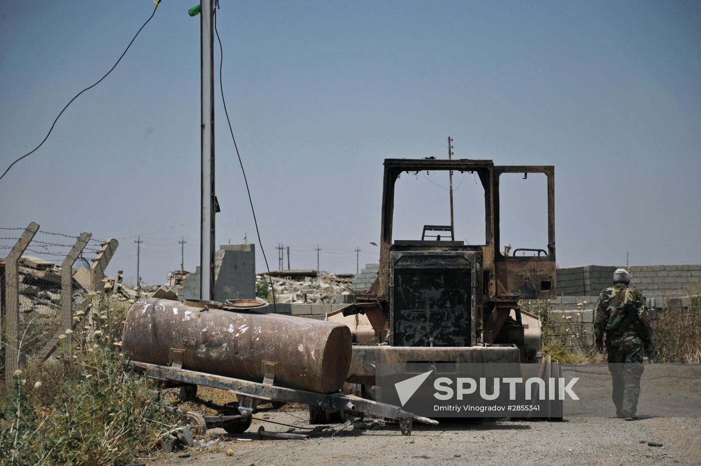 Bashir village in Kirkuk, Iraq liberated from ISIS militants