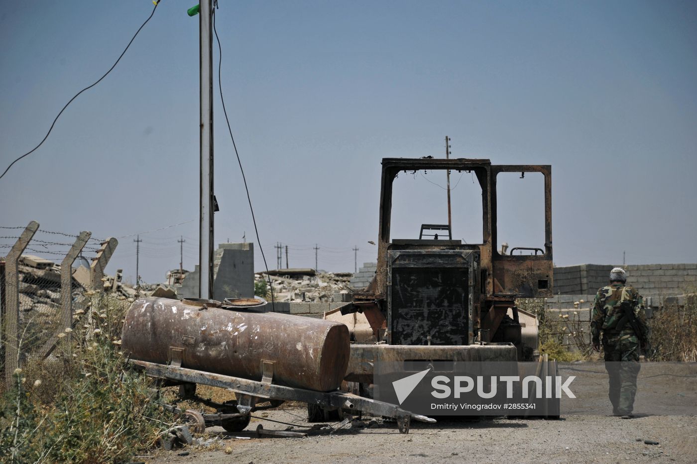Bashir village in Kirkuk, Iraq liberated from ISIS militants