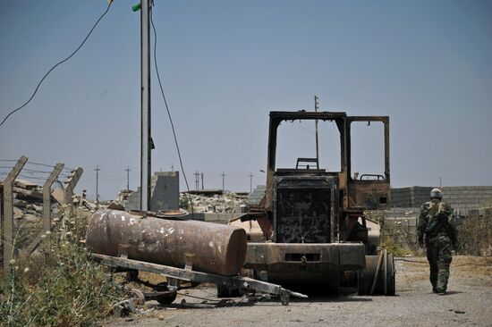Bashir village in Kirkuk, Iraq liberated from ISIS militants
