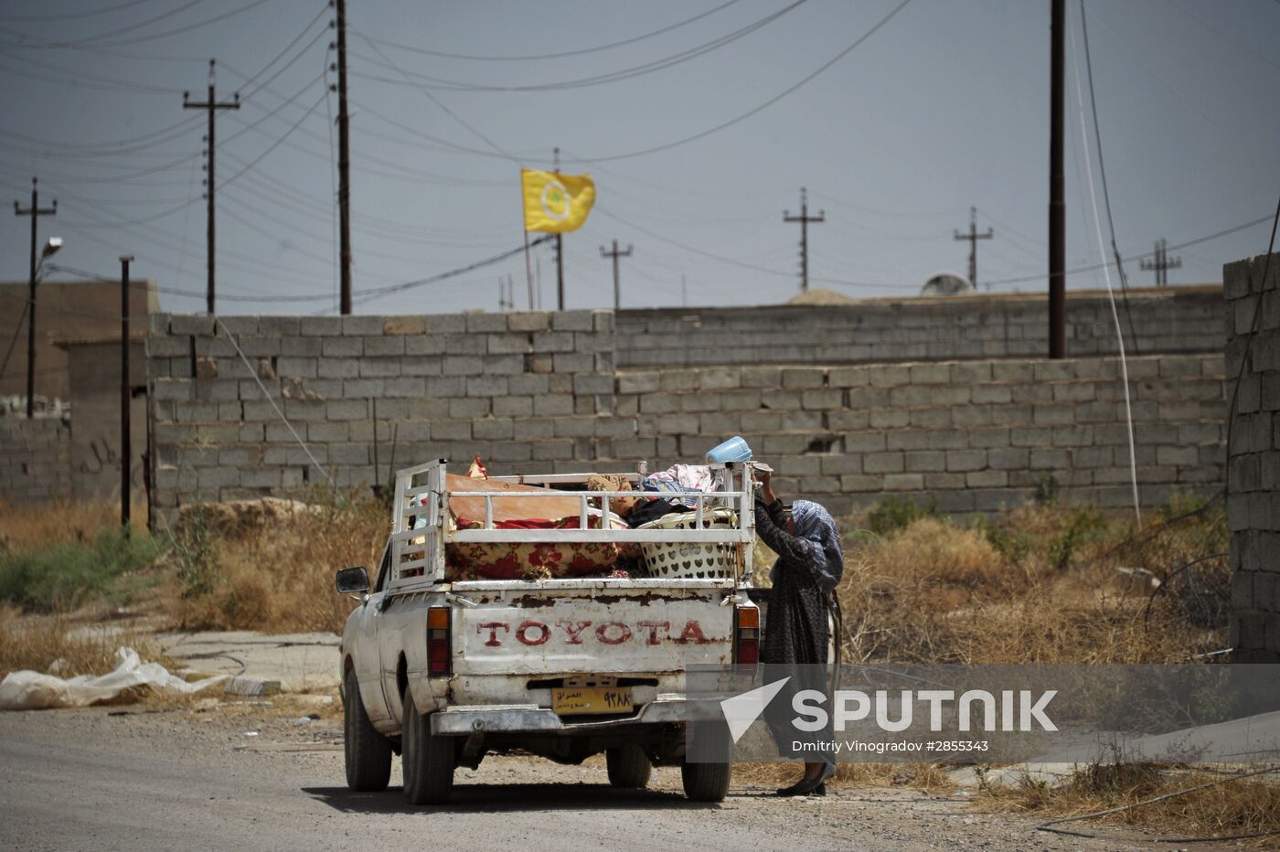 Bashir village in Kirkuk, Iraq liberated from ISIS militants