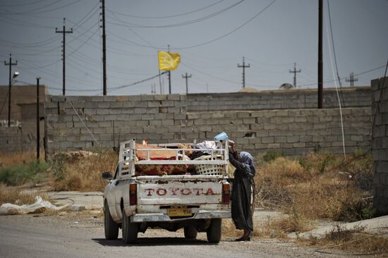 Bashir village in Kirkuk, Iraq liberated from ISIS militants