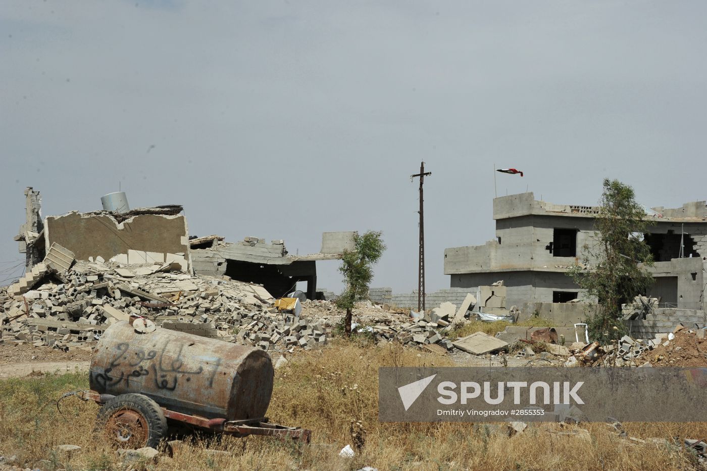 Bashir village in Kirkuk, Iraq liberated from ISIS militants