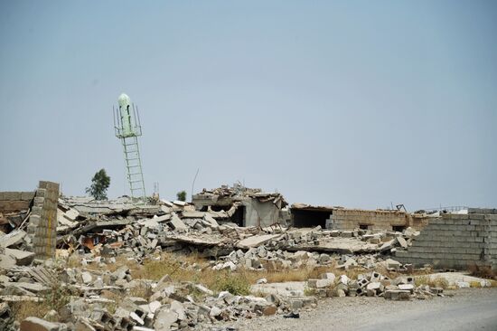 Bashir village in Kirkuk, Iraq liberated from ISIS militants