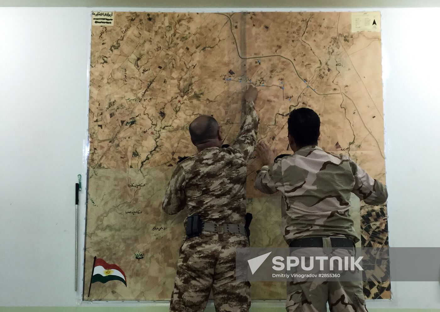 Bashir village in Kirkuk, Iraq liberated from ISIS militants