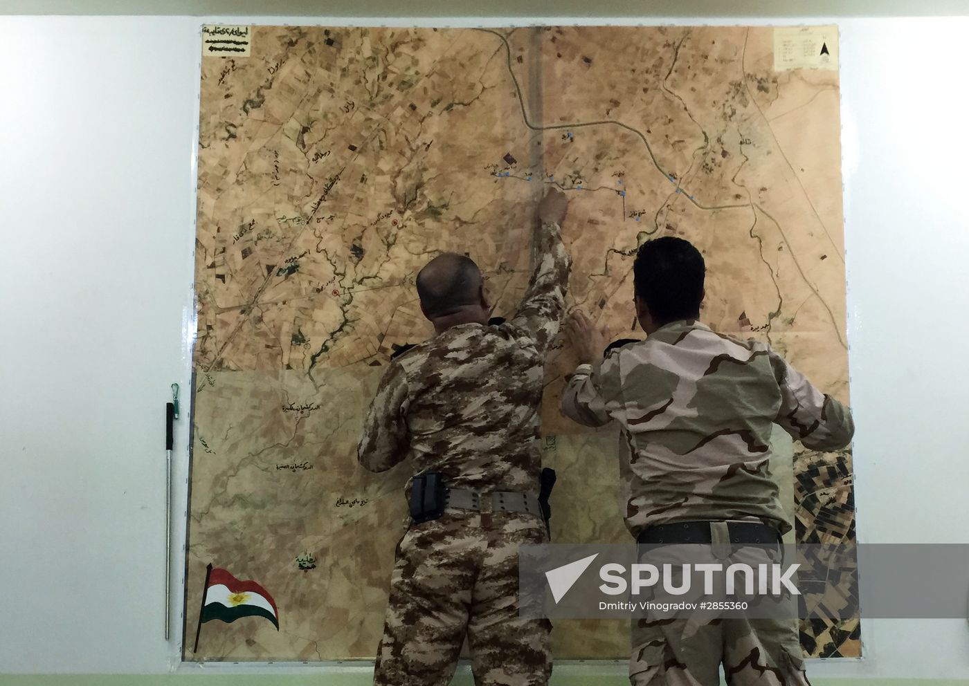 Bashir village in Kirkuk, Iraq liberated from ISIS militants