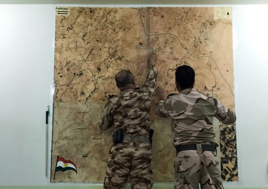 Bashir village in Kirkuk, Iraq liberated from ISIS militants