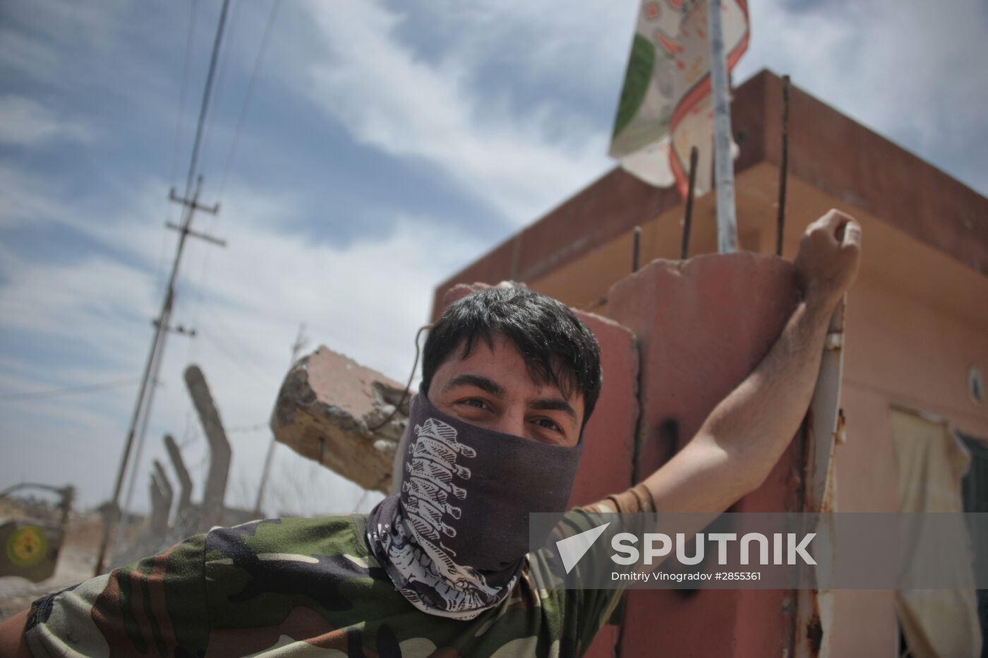Bashir village in Kirkuk, Iraq liberated from ISIS militants