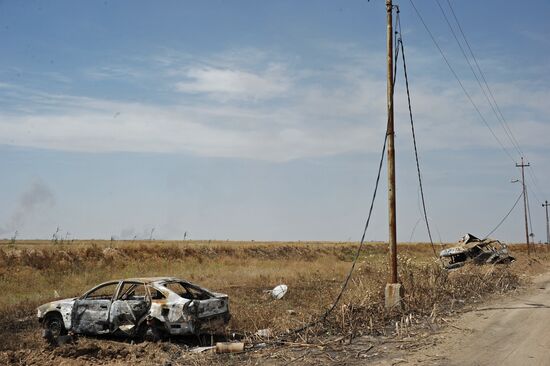 Bashir village in Kirkuk, Iraq liberated from ISIS militants