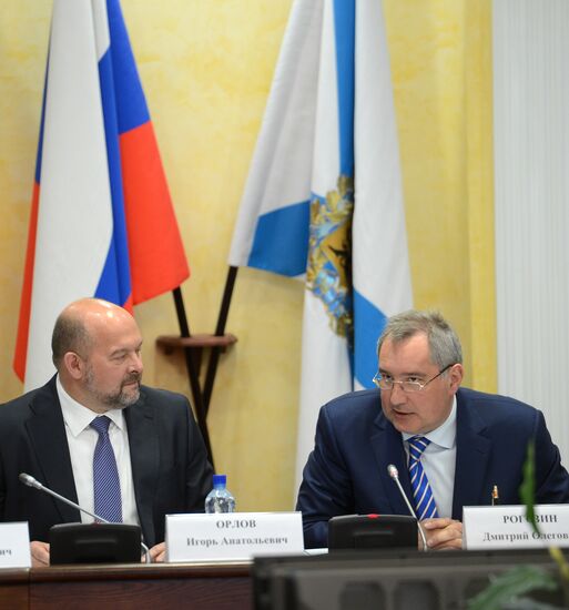 Russian Deputy Prime Minister Dmitry Rogozin's working trip to Arkhangelsk