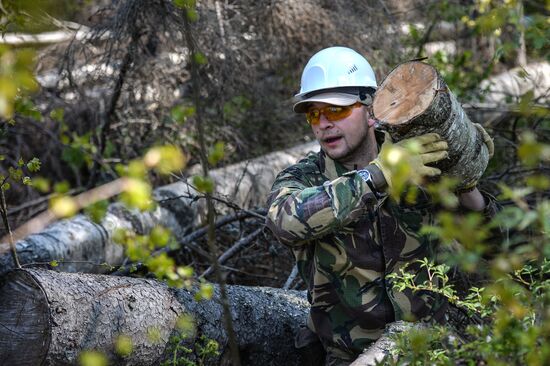 Russian Geographical Society's expedition to Hogland