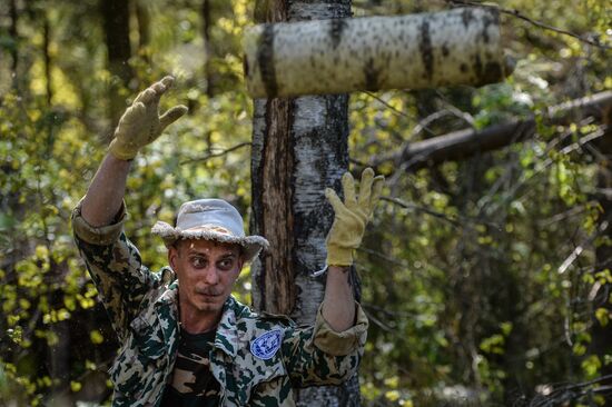 Russian Geographical Society's expedition to Hogland