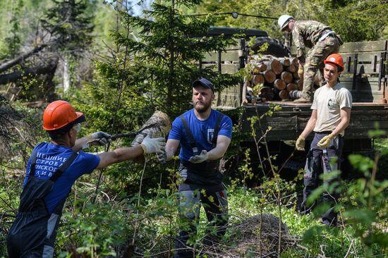 Russian Geographical Society's expedition to Hogland