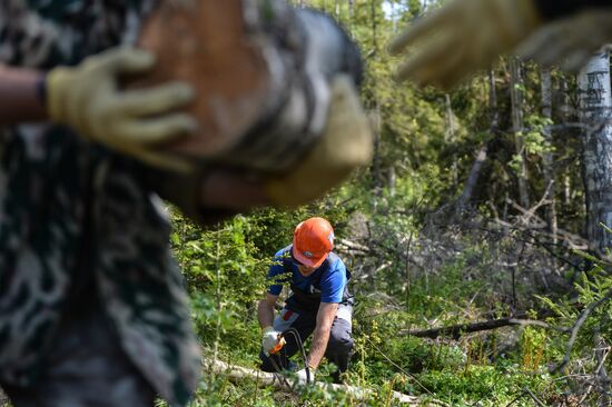 Russian Geographical Society's expedition to Hogland