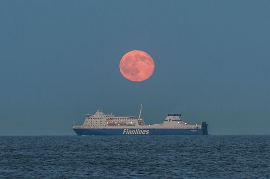 Hogland island in Gulf of Finland