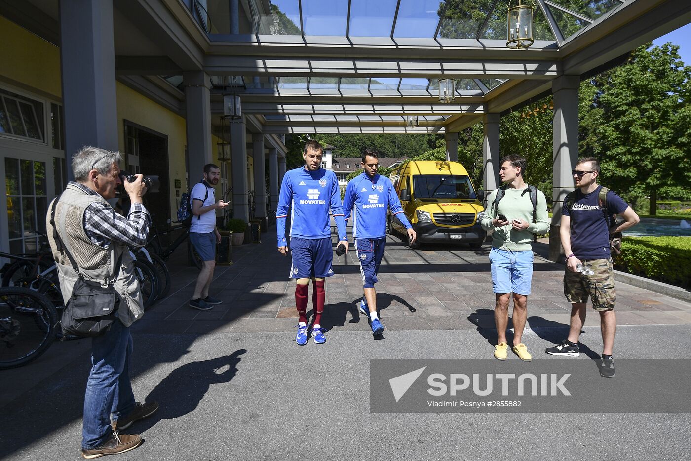 Football. National football team's training