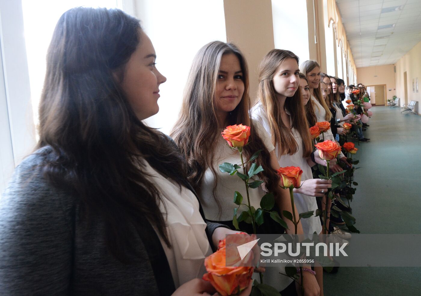 Last Bell celebration in Russian schools