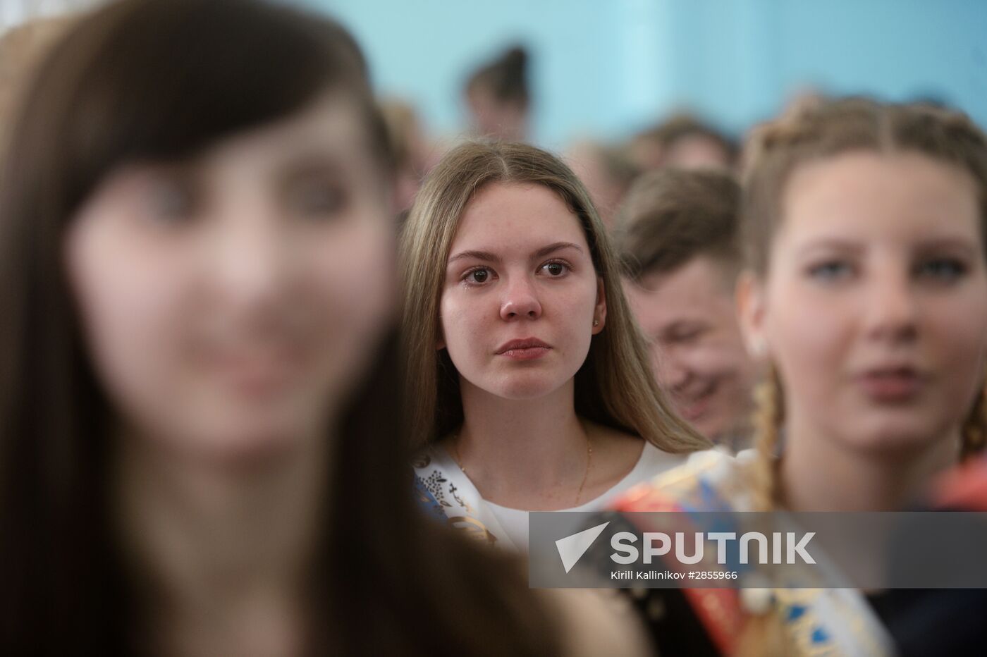 Last Bell celebration in Russian schools