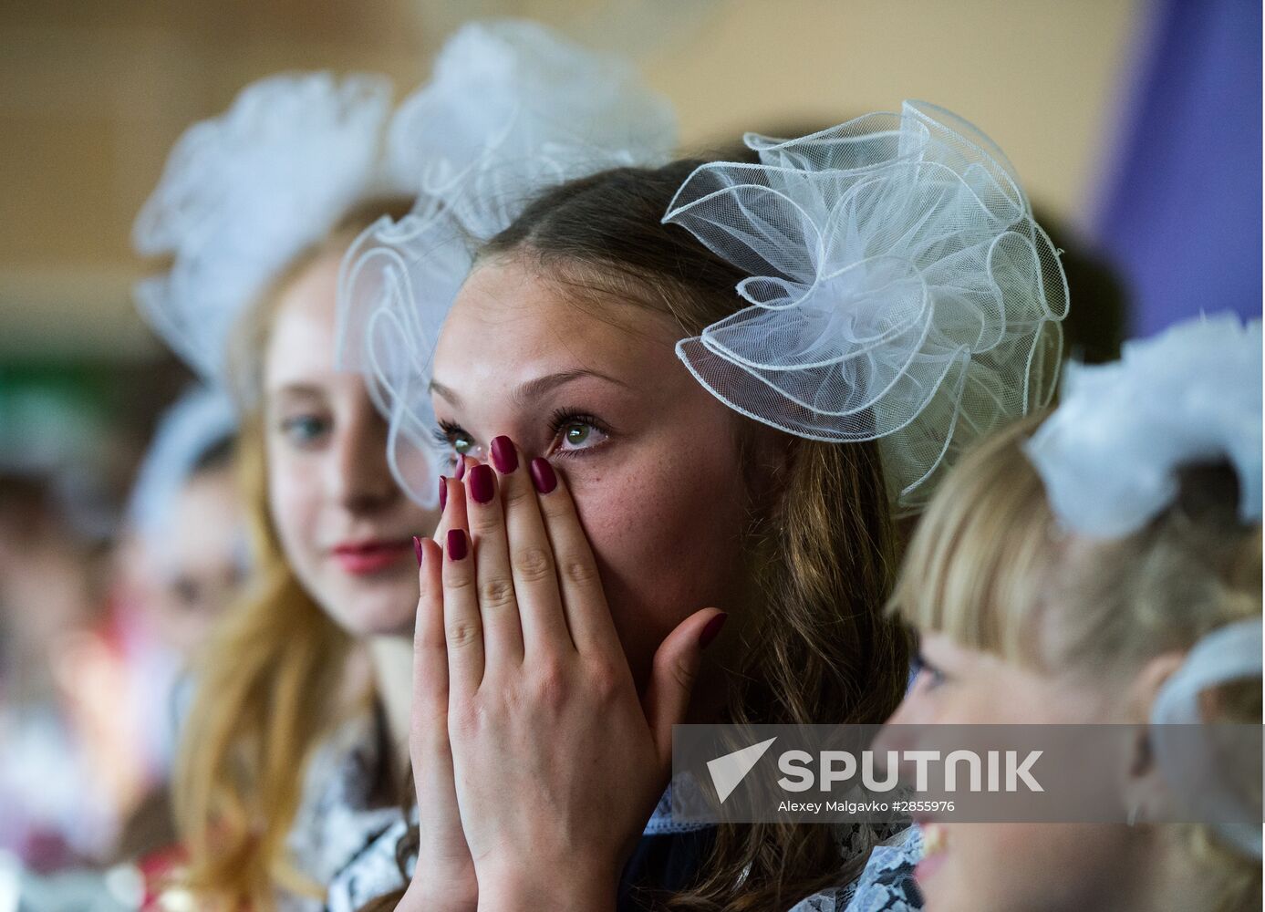 Last Bell celebration in Russian schools