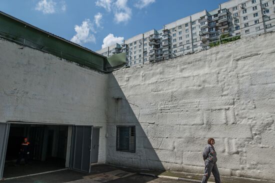 Bomb shelter on Moscow's Altufyevskoye Motorway