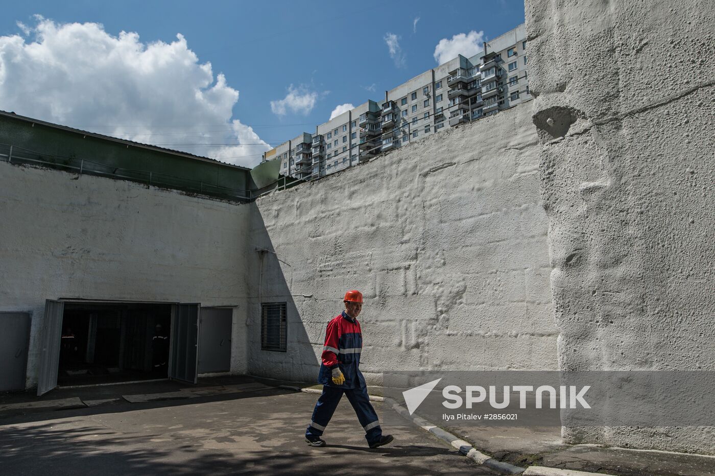 Bomb shelter on Moscow's Altufyevskoye Motorway