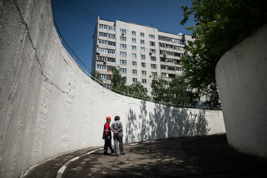 Bomb shelter on Moscow's Altufyevskoye Motorway