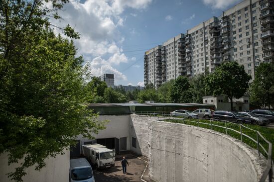 Bomb shelter on Moscow's Altufyevskoye Motorway