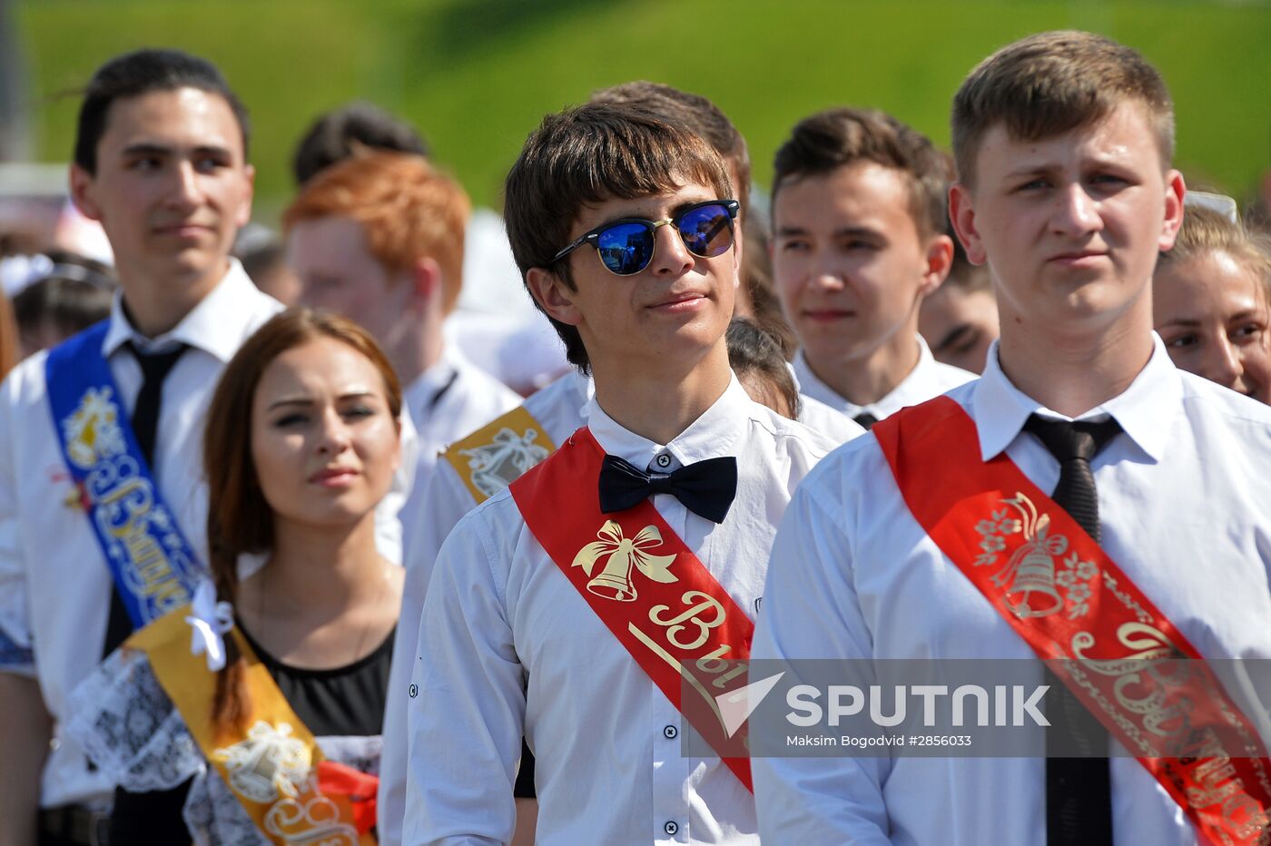 Last Bell celebration in Russian schools