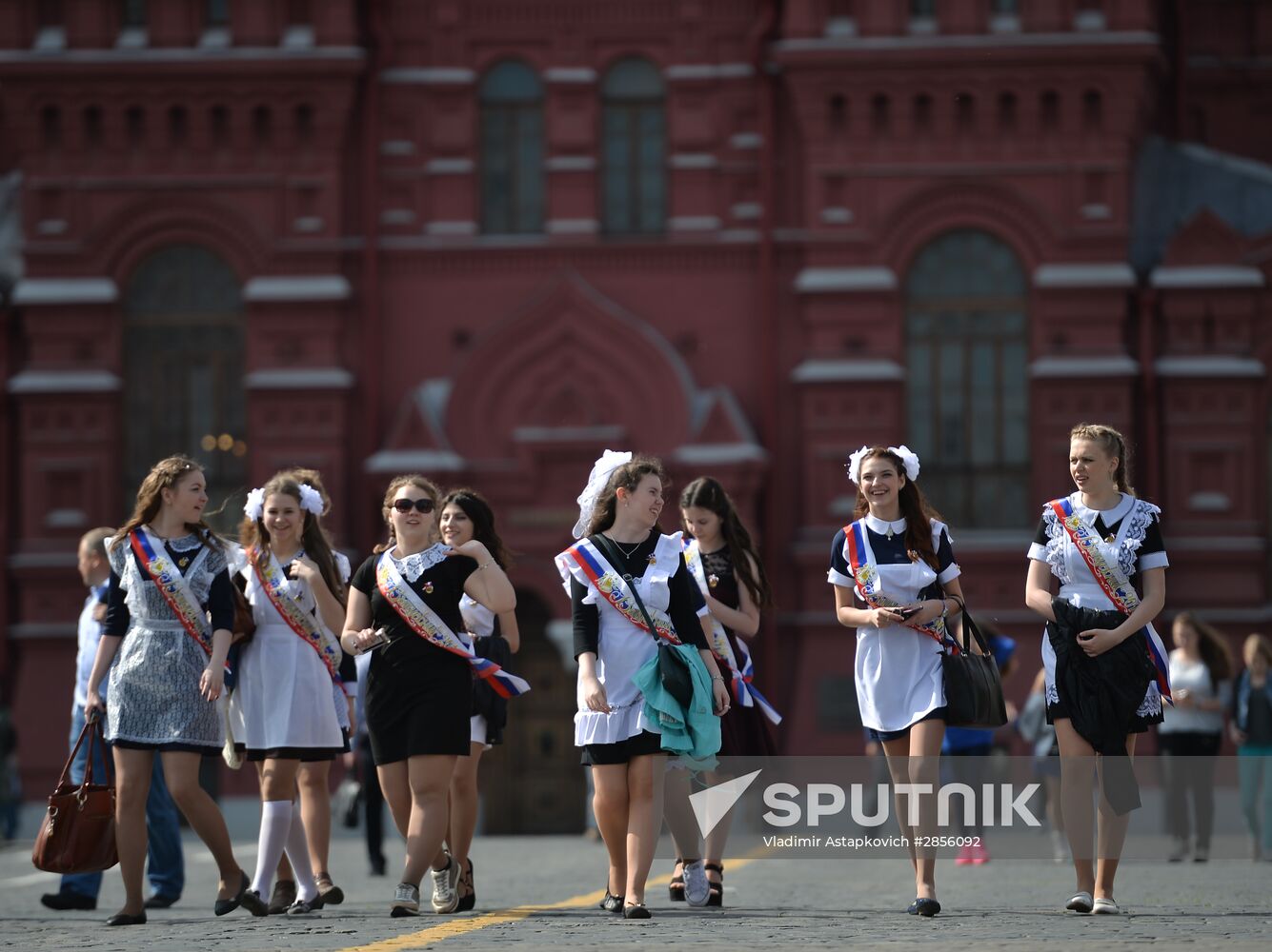 Last Bell ceremony in Moscow
