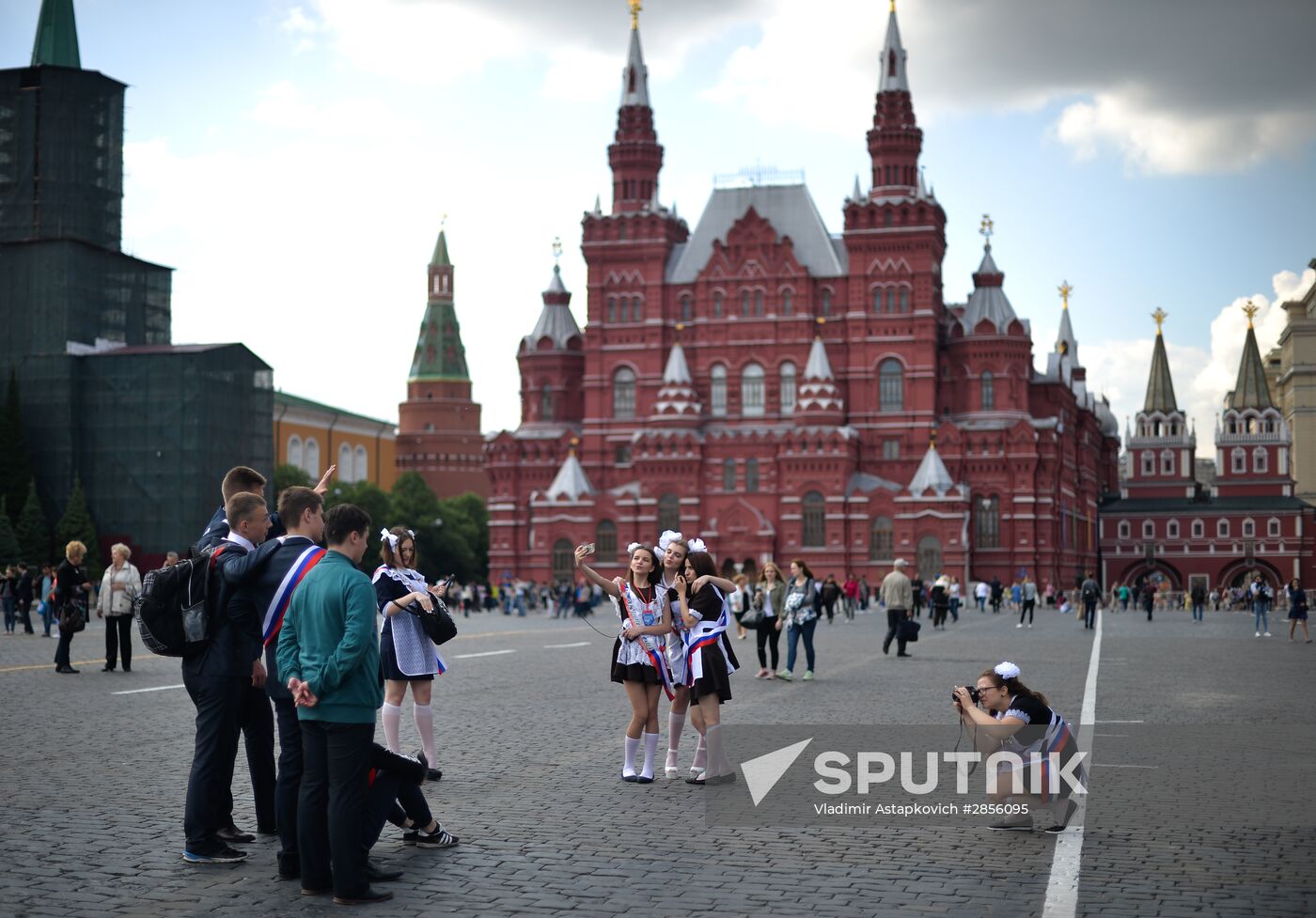 Last Bell ceremony in Moscow