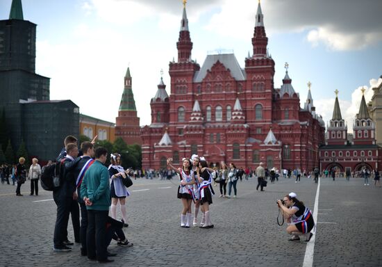 Last Bell ceremony in Moscow