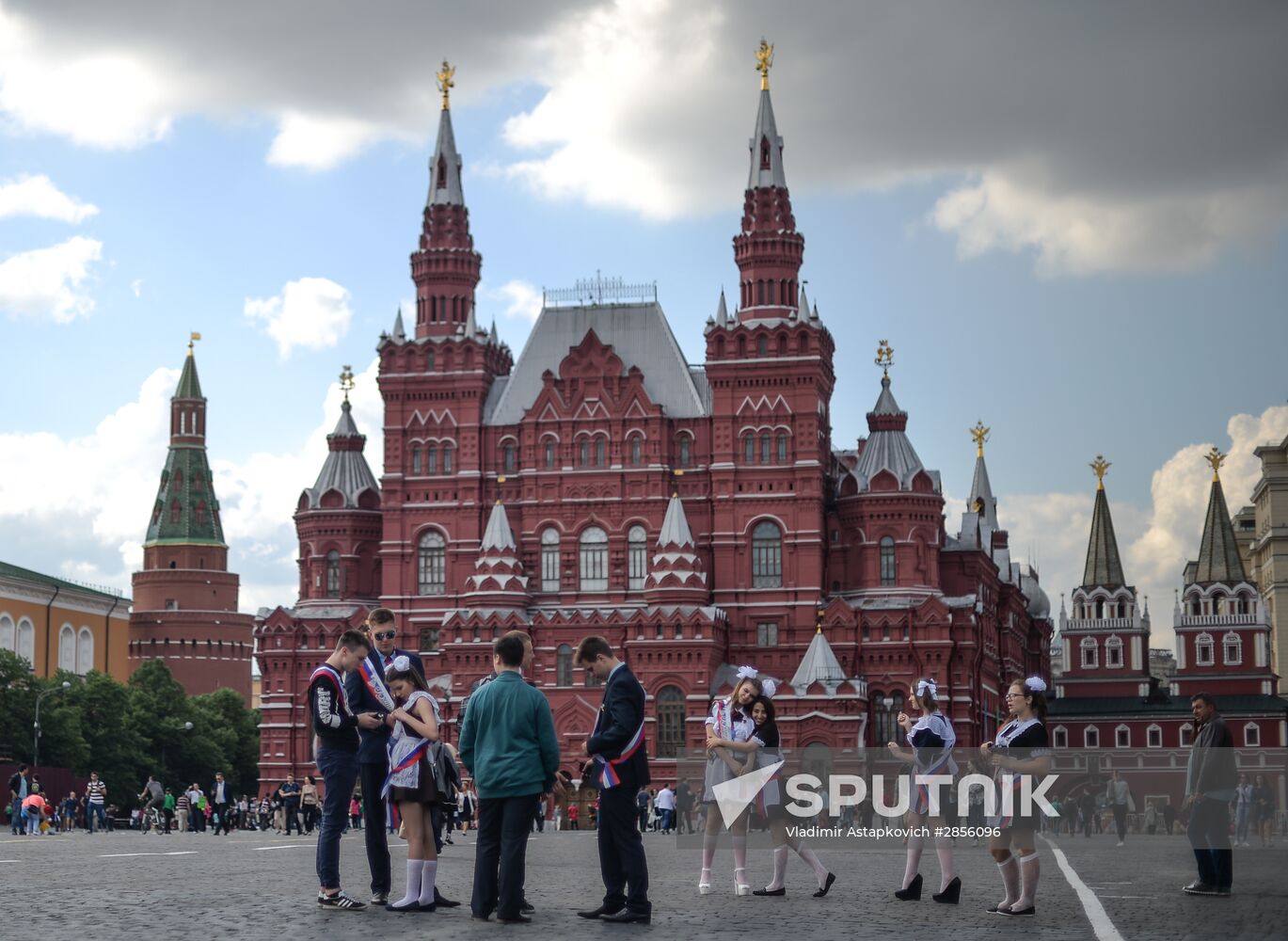 Last Bell ceremony in Moscow