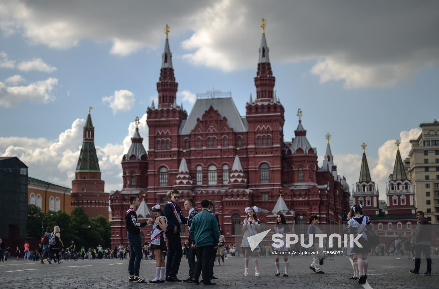 Last Bell ceremony in Moscow