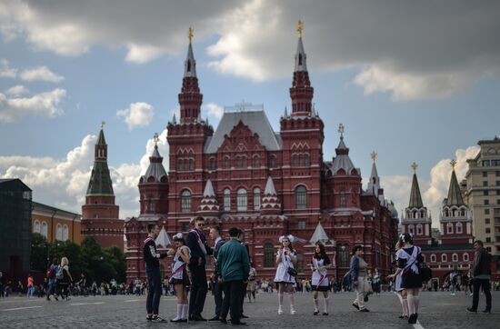Last Bell ceremony in Moscow