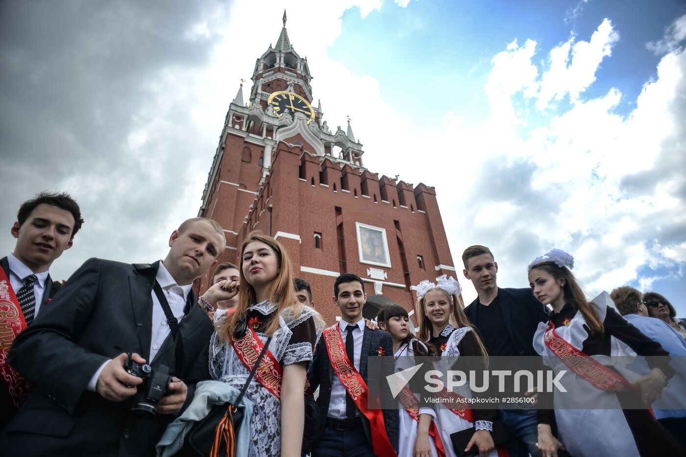 Last Bell ceremony in Moscow