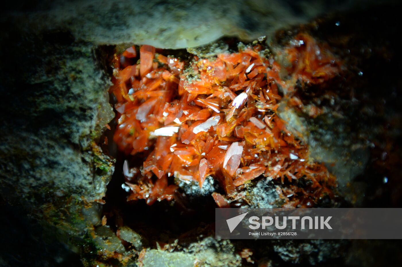 Crocoite deposit in Sverdlovsk Region