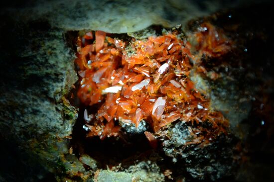 Crocoite deposit in Sverdlovsk Region
